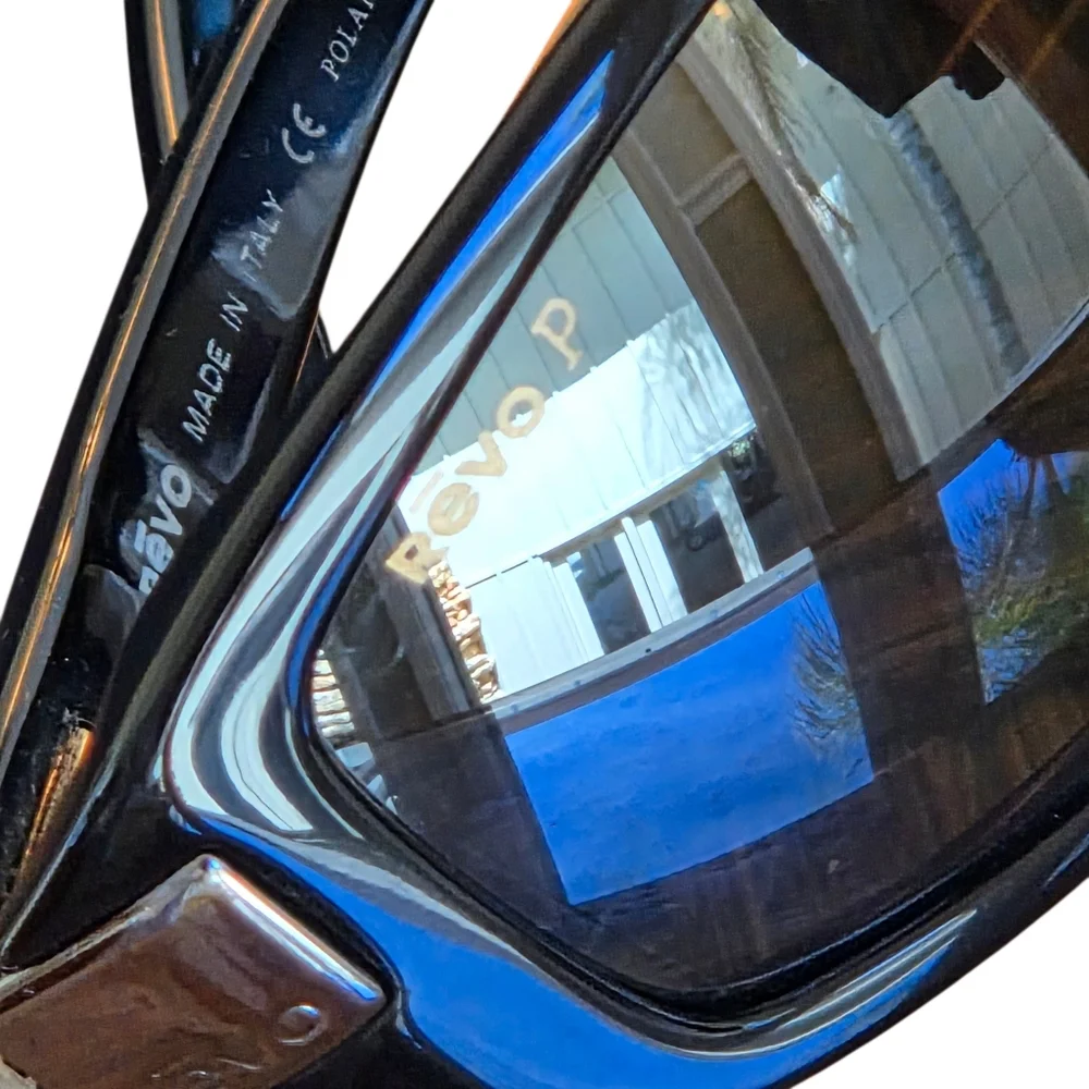 Revo Polarized Wrap Sunglasses ITALY 2031 301/J7 62[]14 115 with Case Unworn - Picture 16 of 16